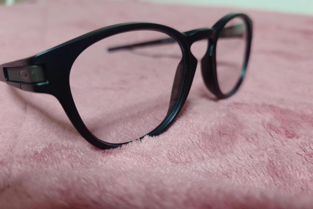 OAKLEY LATCH ZERO製クリアレンズ交換済 純正レンズなし 袋付属