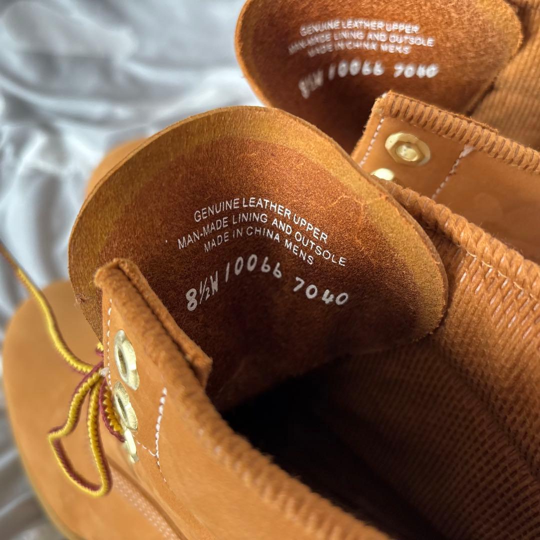 未使用級 26.5cm✨ティンバーランド 6インチブーツ ベーシック 定番カラー