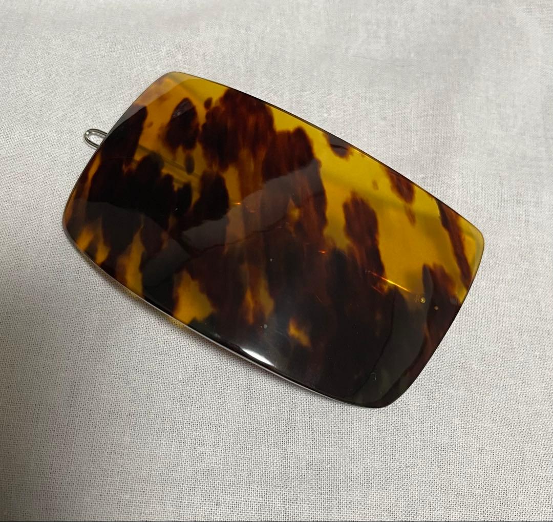 希少　本鼈甲　べっこう　バレッタ　髪飾り　髪留め