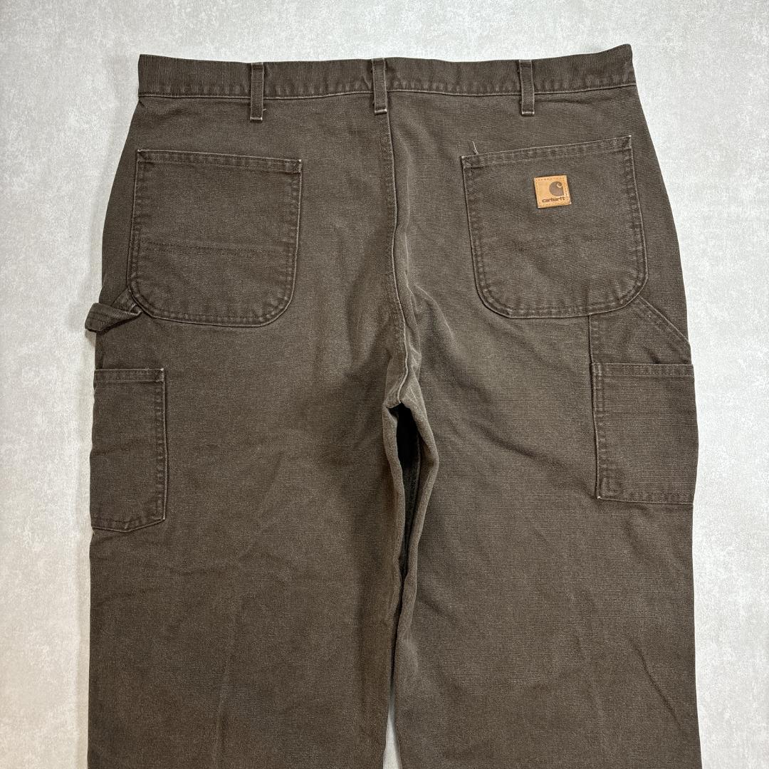 カーハート　ダックペインターパンツ　ブラウン　ビックサイズ　W40 L30