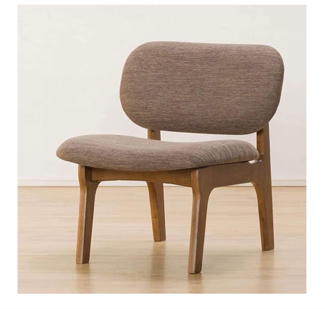 ニトリ リビングダイニング1人用チェア ミドルブラウン