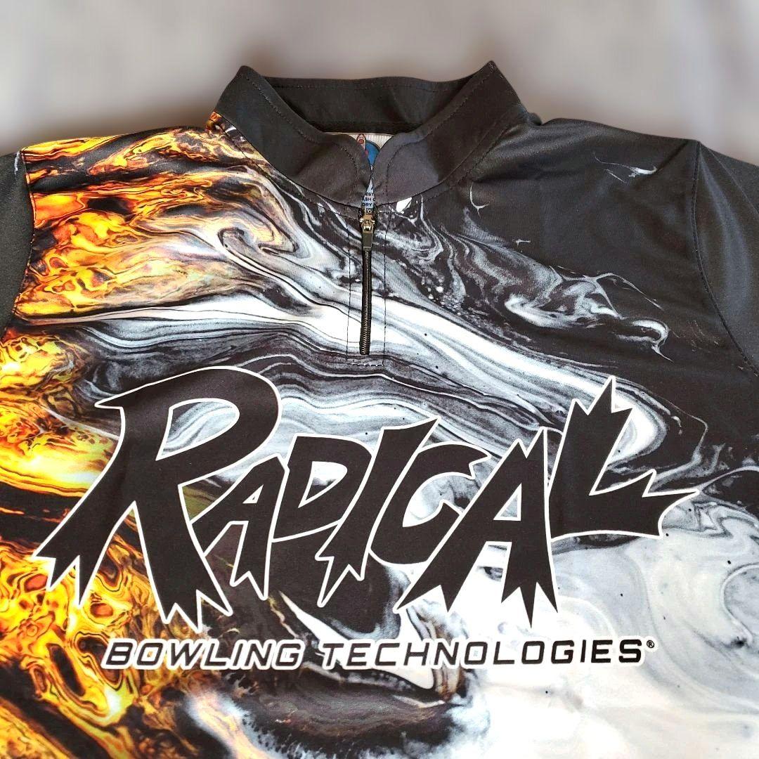 ✨新品✨ボウリングウェア　ラディカル　RADICAL　【M】ブラック　ゴールド