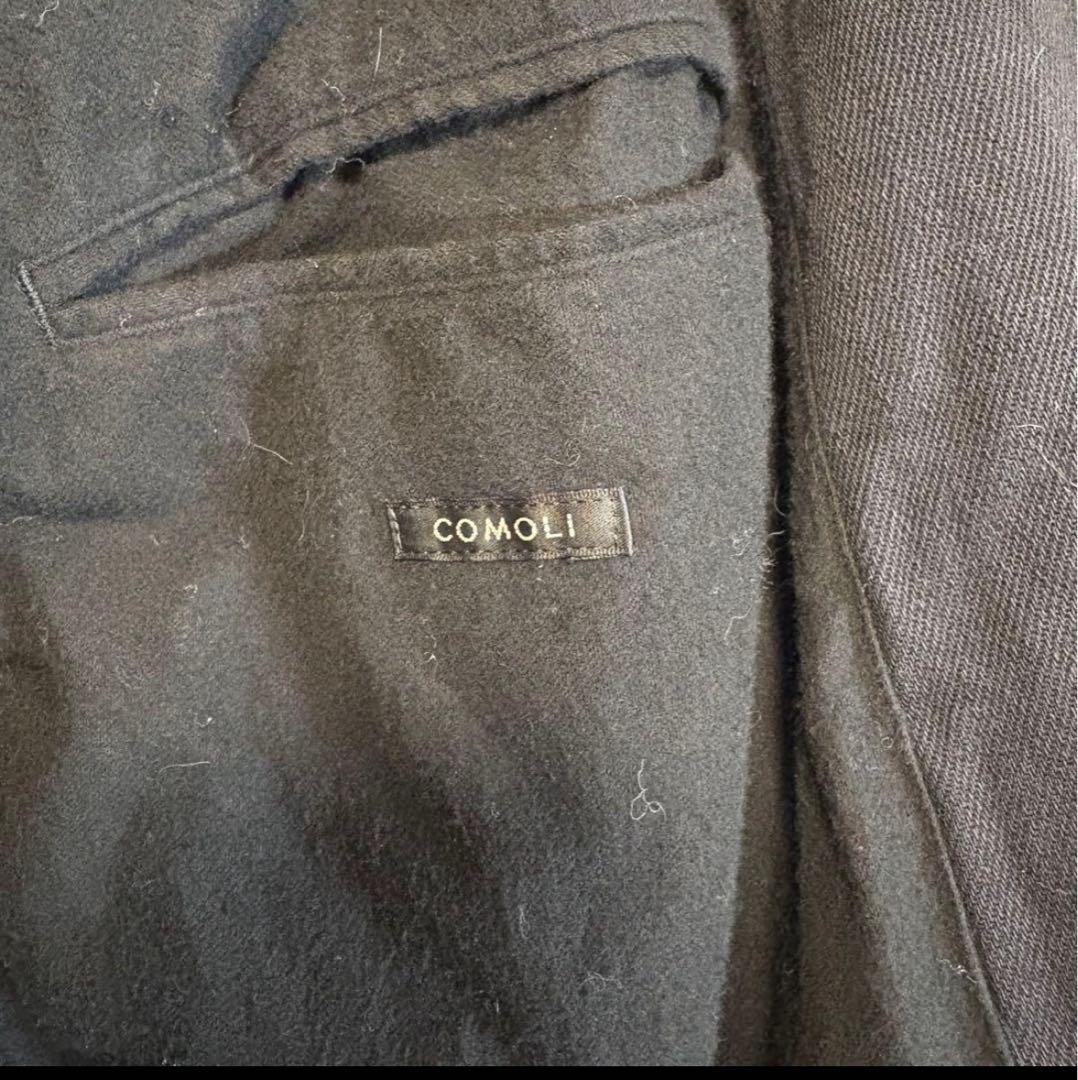 【新品未使用】COMOLI☆25aw カバーオール☆3☆黒