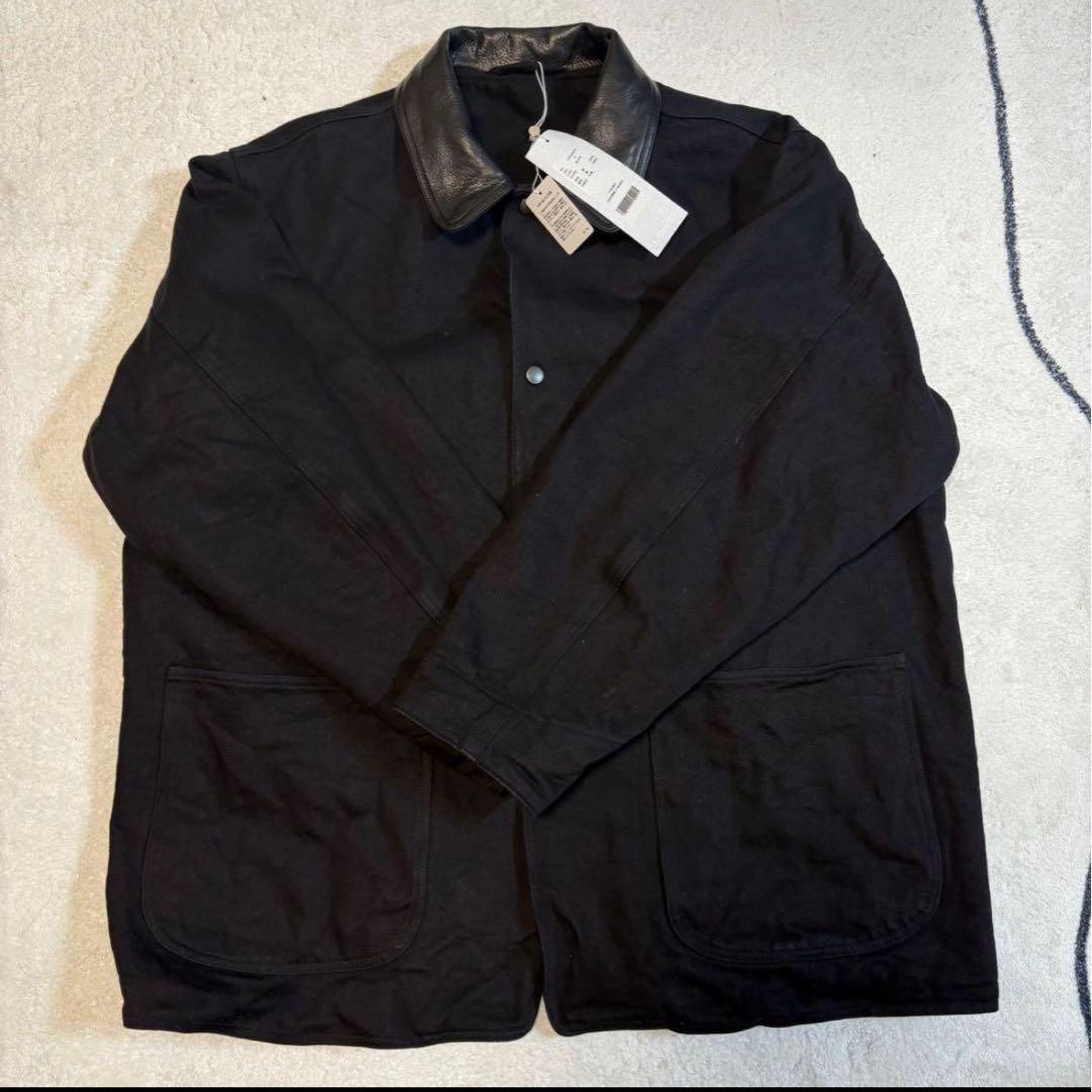 【新品未使用】COMOLI☆25aw カバーオール☆3☆黒