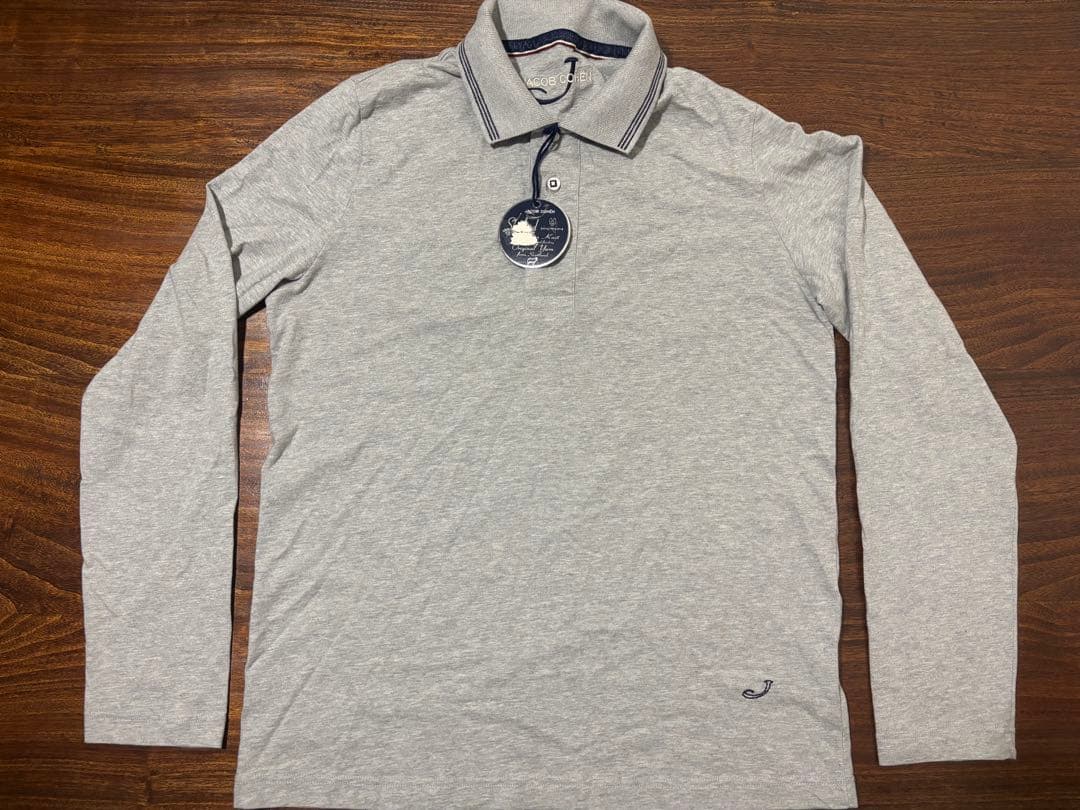 ヤコブコーエン　長袖ポロシャツ　ラルディーニ収納袋付き