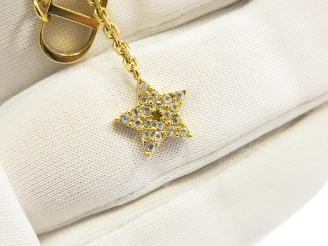 クリスチャンディオール　ネックレス　星ラインストーン＆COロゴ　18711417