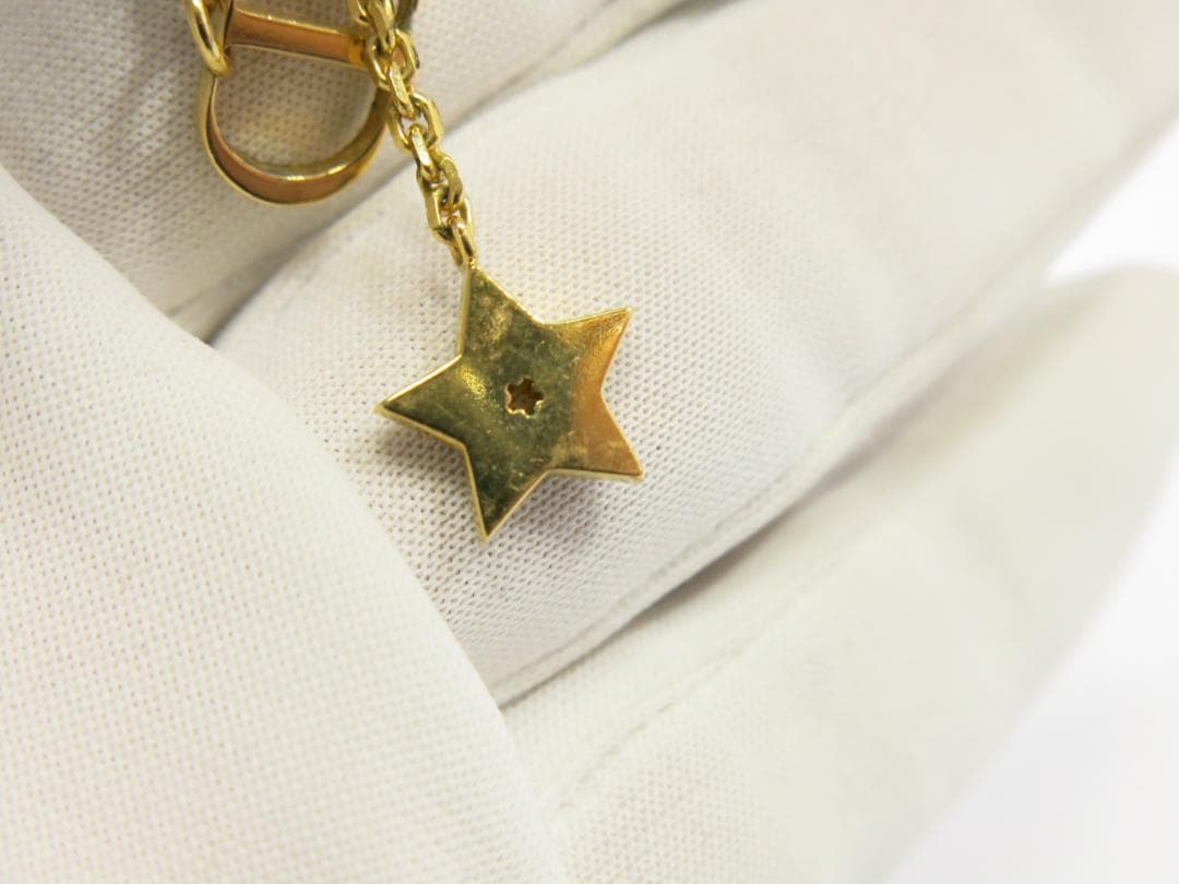 クリスチャンディオール　ネックレス　星ラインストーン＆COロゴ　18711417