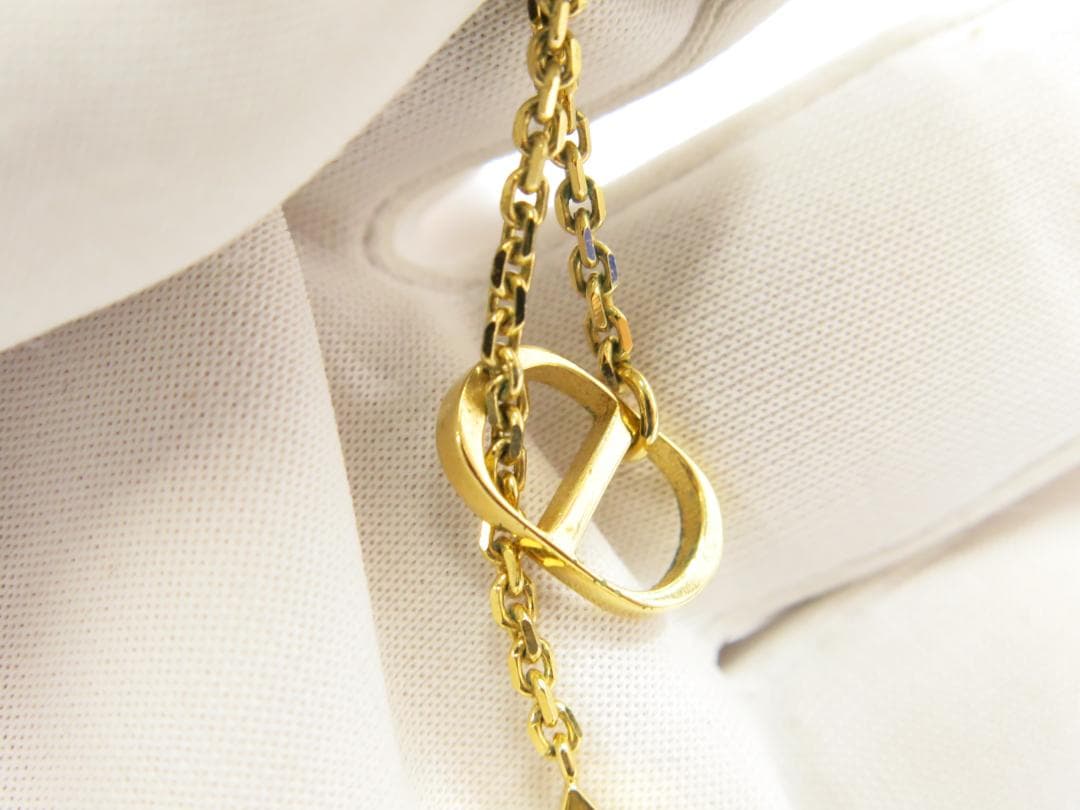 クリスチャンディオール　ネックレス　星ラインストーン＆COロゴ　18711417