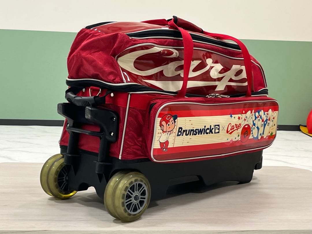 広島県限定商品カープロゴ入りボウリングバック中古品