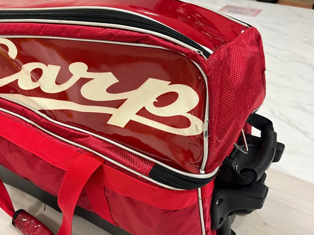 広島県限定商品カープロゴ入りボウリングバック中古品