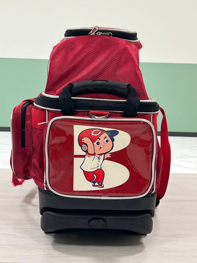 広島県限定商品カープロゴ入りボウリングバック中古品