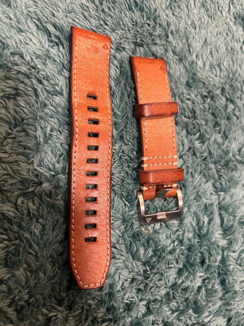 ガーミン QuickFit 22mm レザー　純正