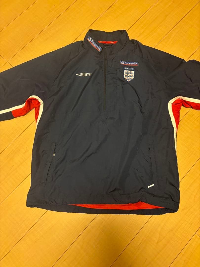 UMBRO アンブロ　イングランド代表　ハーフジップ　ナイロンジャケット