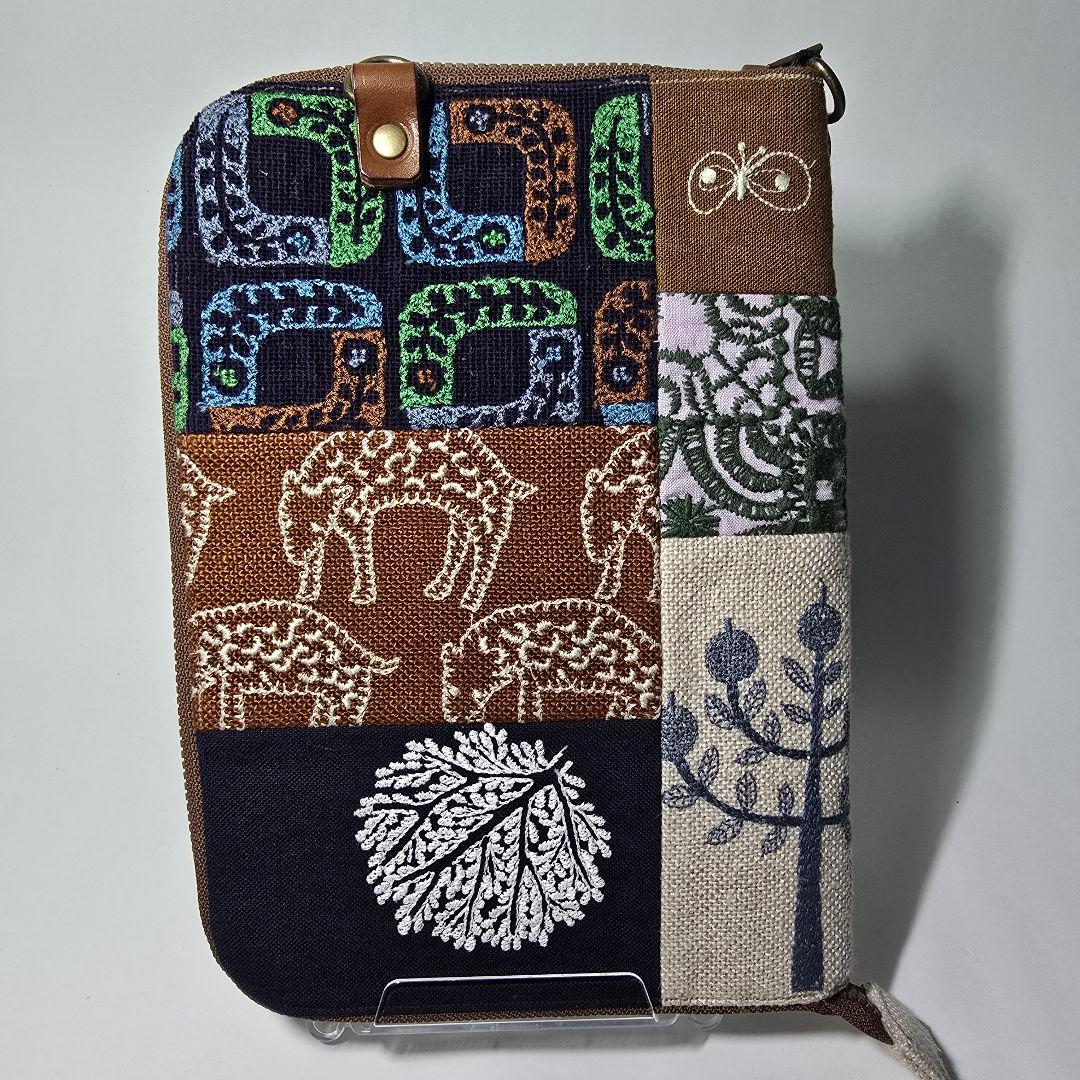 ハンドメイド　ミナペルホネン　手帳ケース　母子手帳ケース