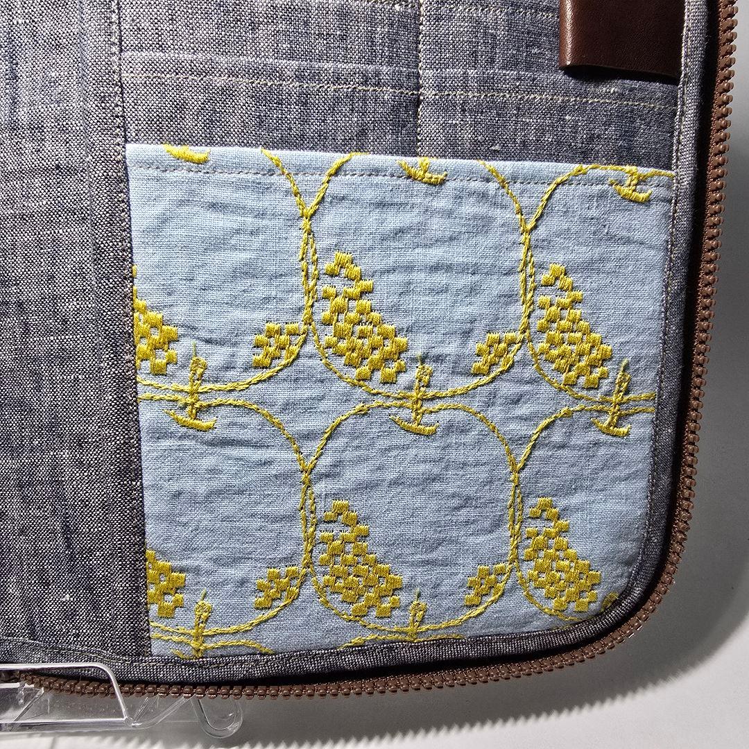 ハンドメイド　ミナペルホネン　手帳ケース　母子手帳ケース