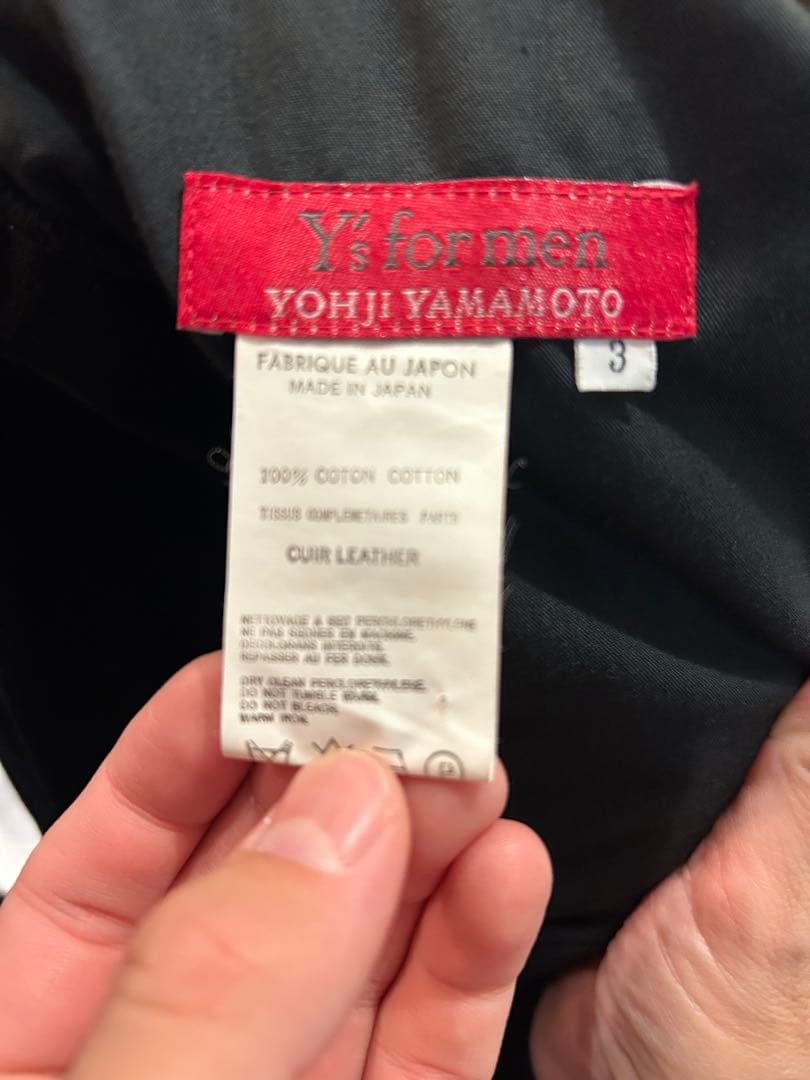 Y's for menヨウジヤマモト赤ラベルセットアップ3点セット