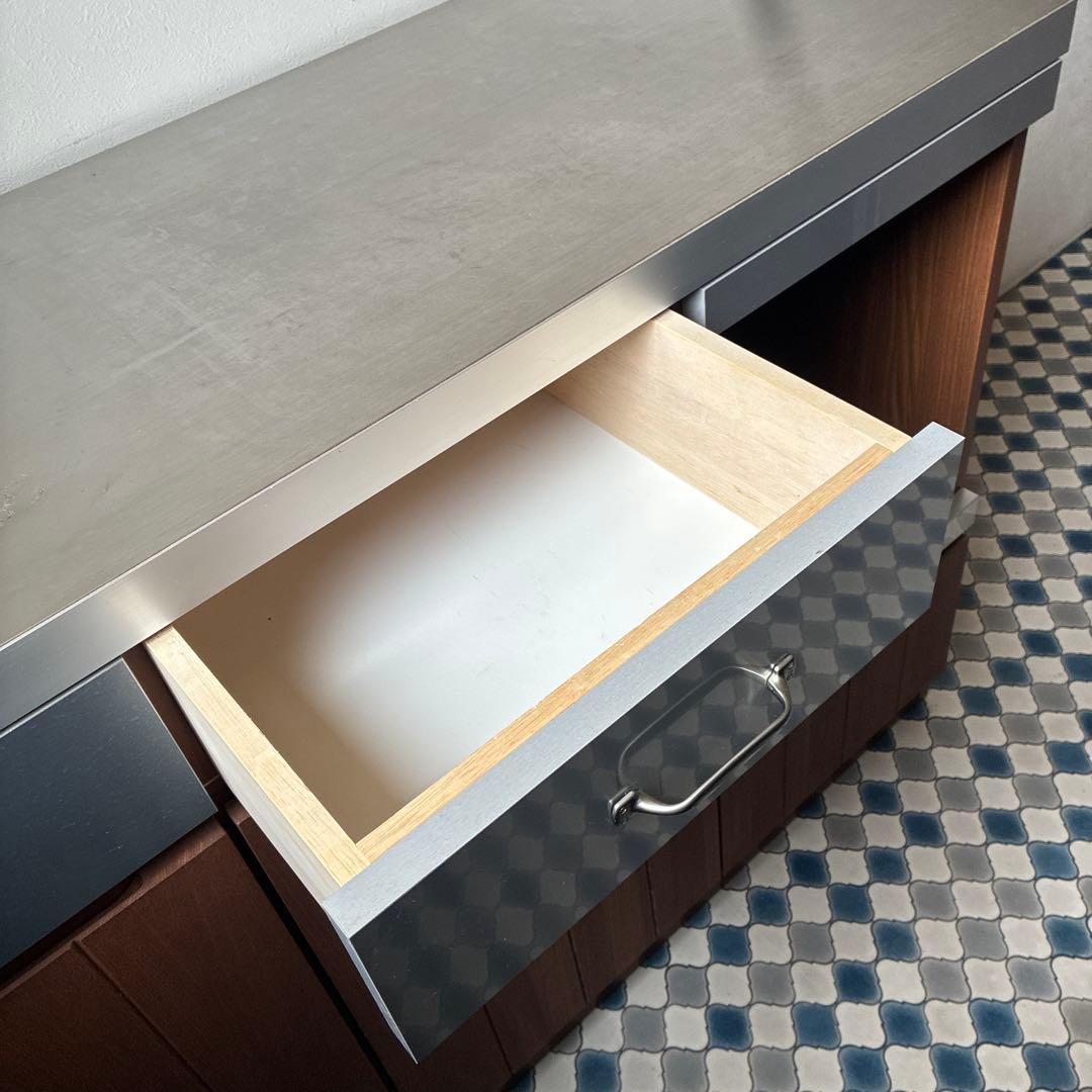 【廃番品】unicoウニコ キッチンカウンター STRADA ストラーダ