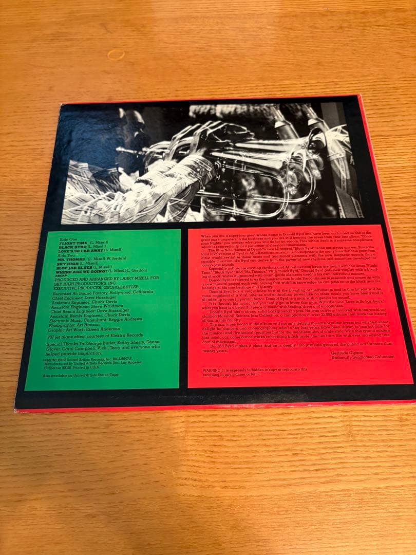 BLACK BYRD DONALD BYRD USオリジナル！