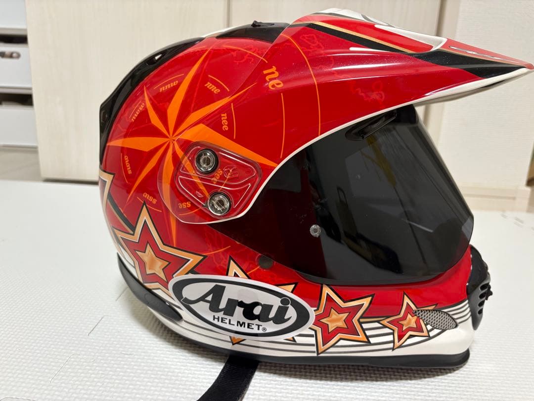 Arai アライ ツアークロス3 オーロラレッド ヘルメット サイズS