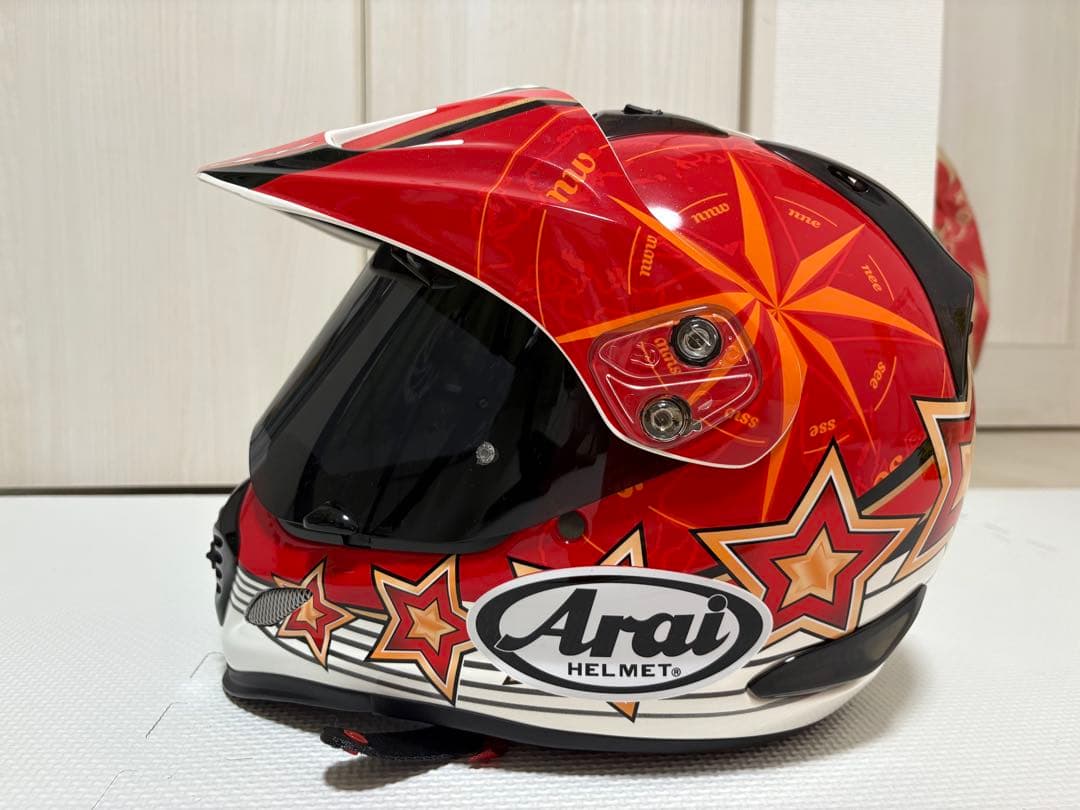 Arai アライ ツアークロス3 オーロラレッド ヘルメット サイズS