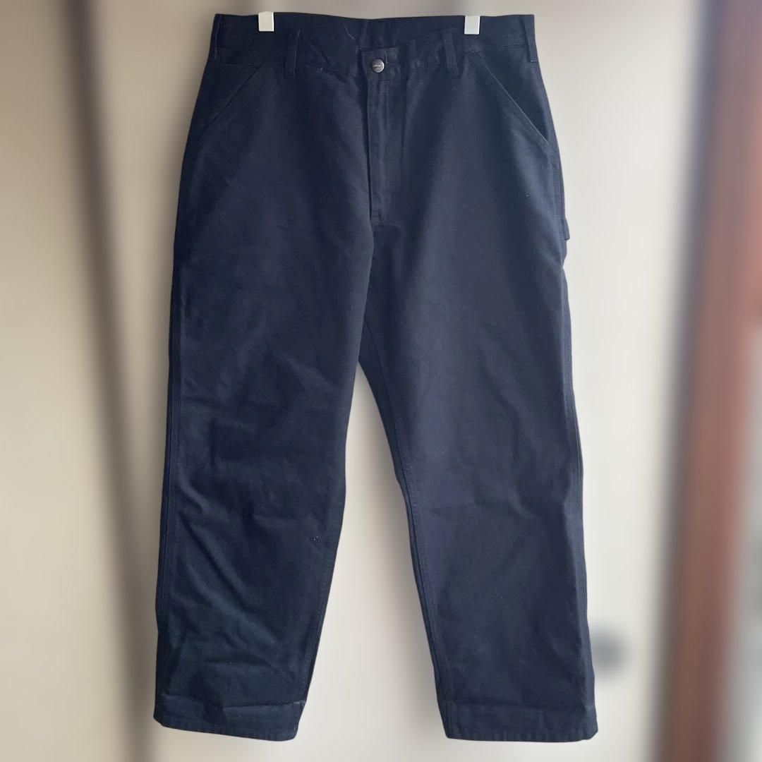 carhartt ダックペインターパンツ　シングルニー　black 36×30