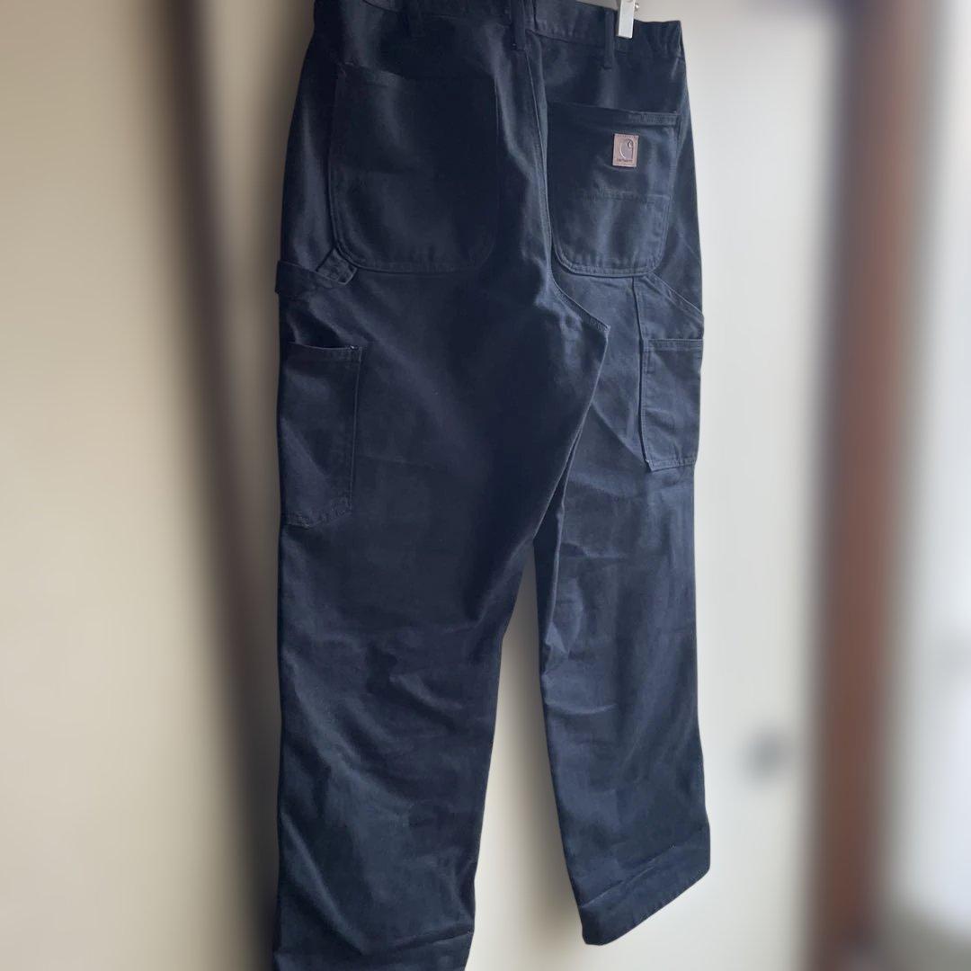 carhartt ダックペインターパンツ　シングルニー　black 36×30