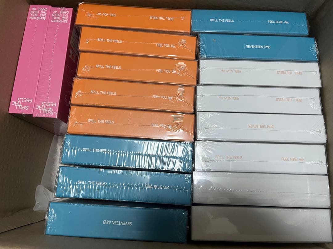 SEVENTEEN セブチSPILL THE FEELS アルバム　新品未開封