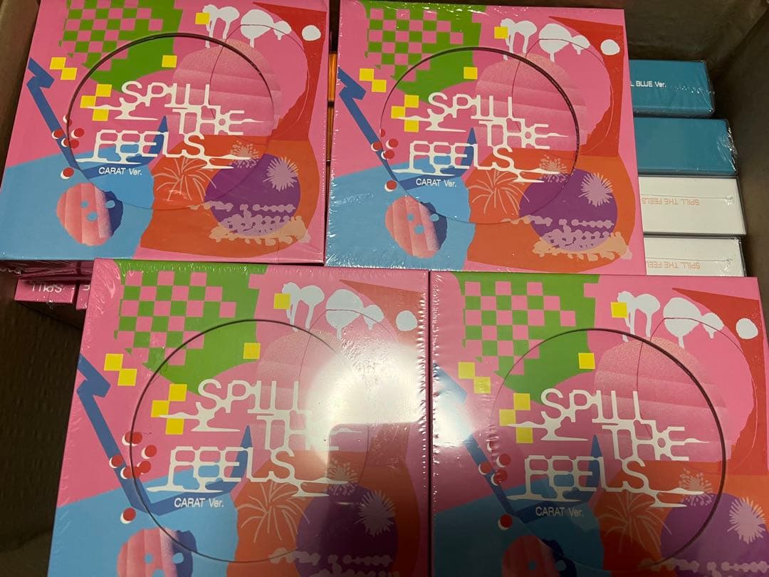 SEVENTEEN セブチSPILL THE FEELS アルバム　新品未開封