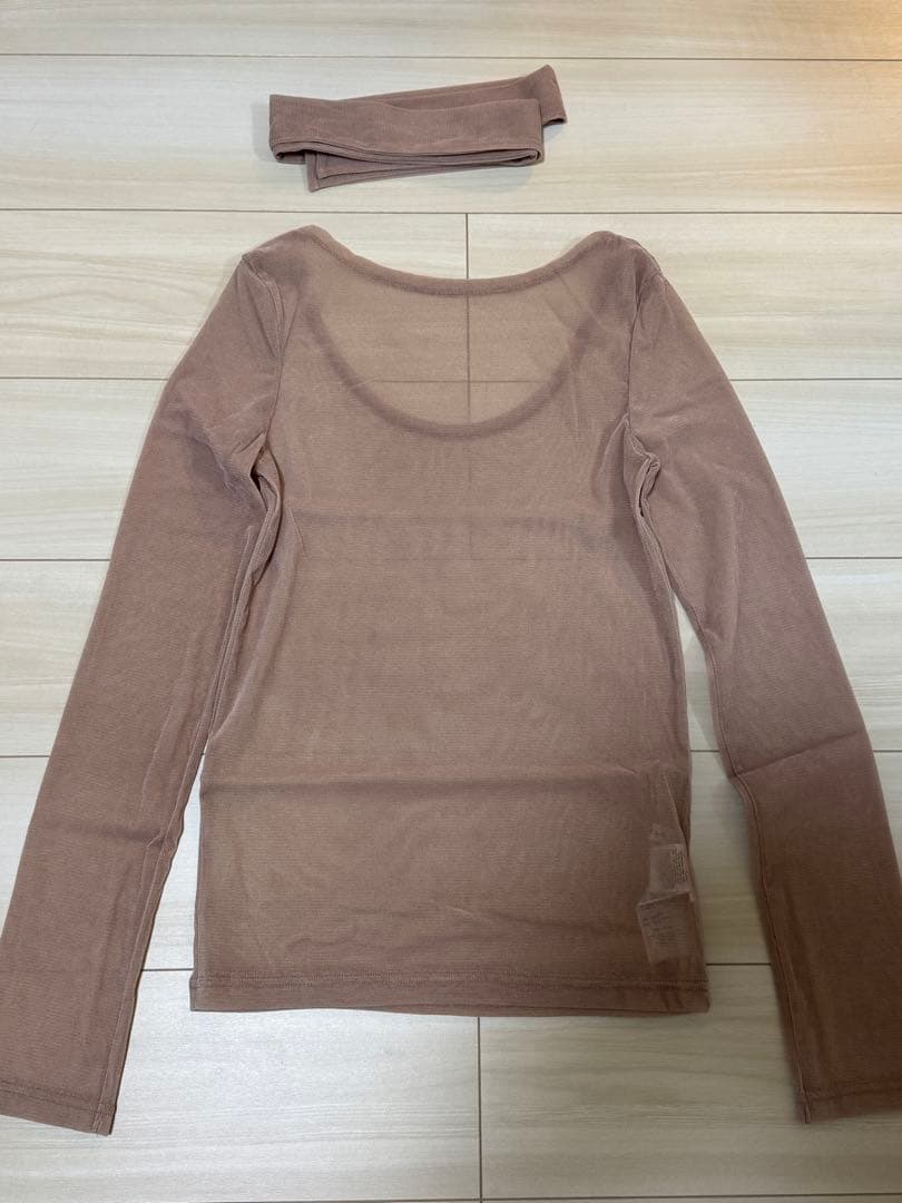 FRAY I.D フロッキープリントトップス