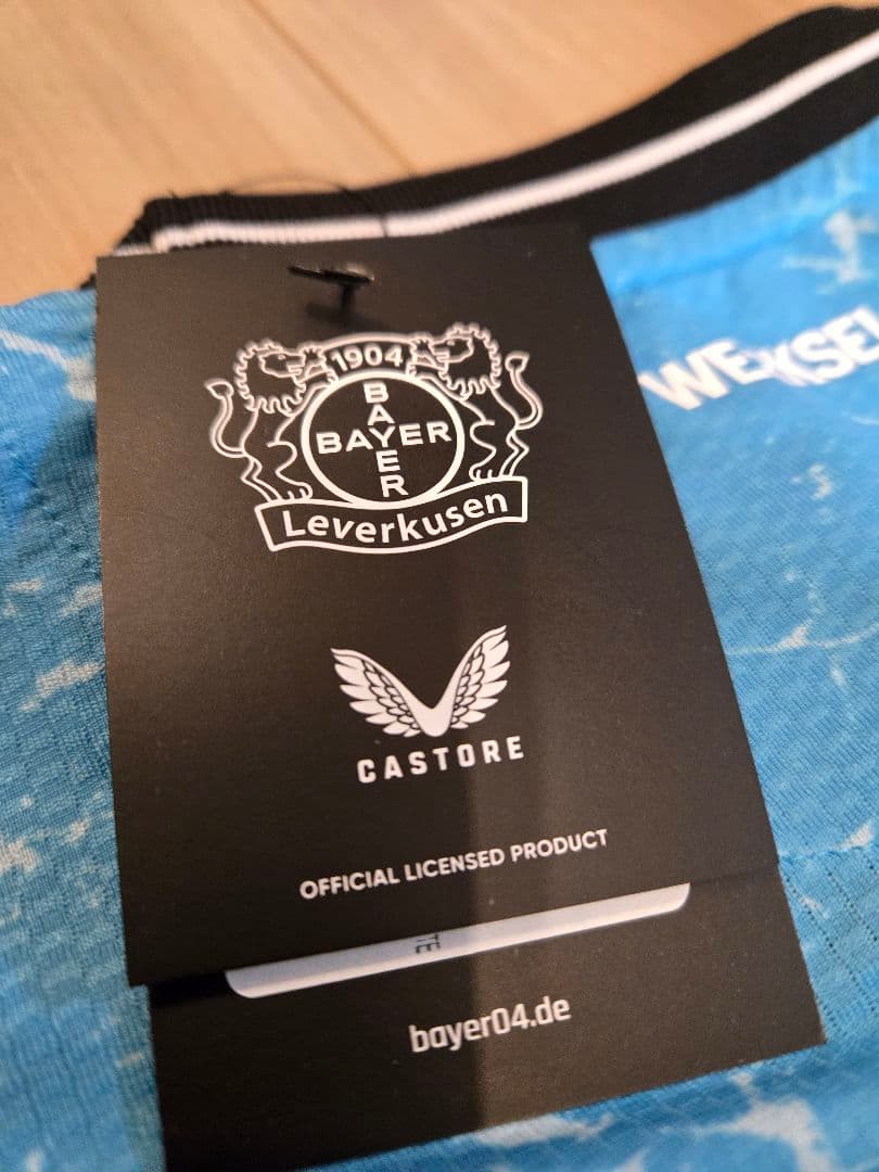 レバークーゼン オーセンティック3rdユニフォーム