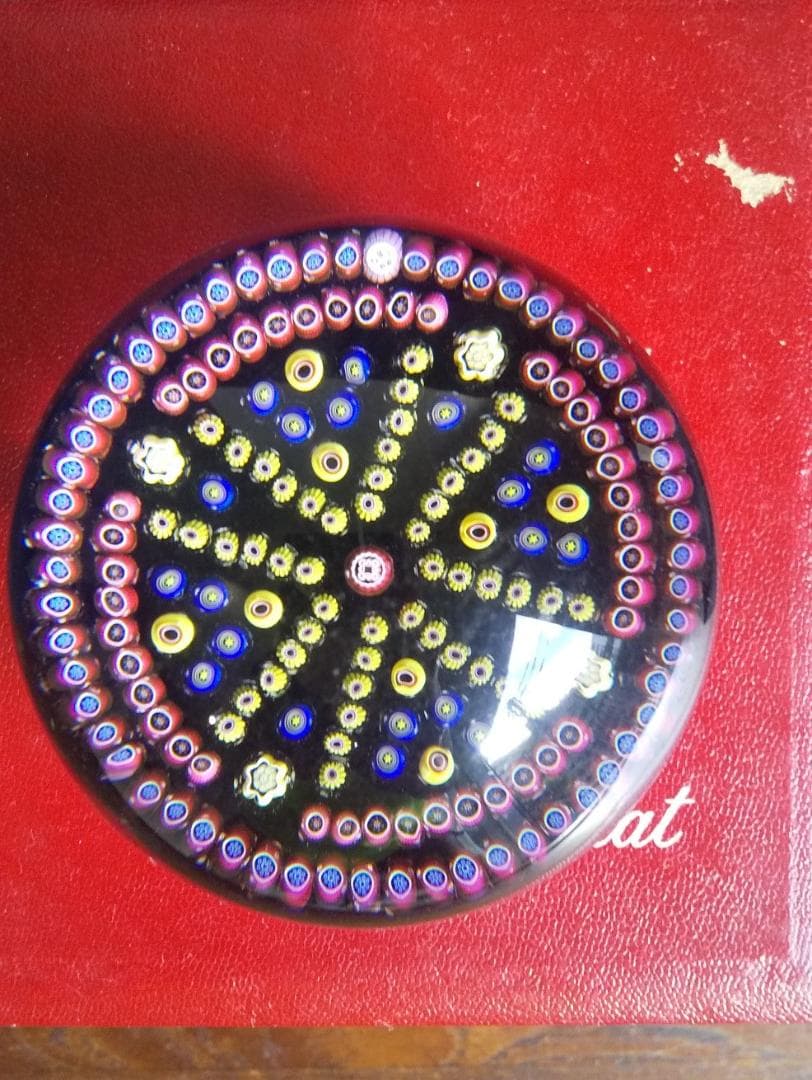 バカラ　BACARRAT　ペーパーウエイト　1990年　200/132