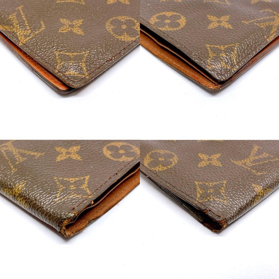 868 ルイヴィトン モノグラム　長財布　折り財布　マルコ