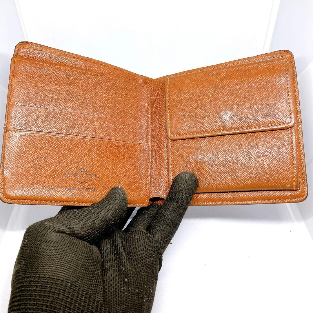 868 ルイヴィトン モノグラム　長財布　折り財布　マルコ