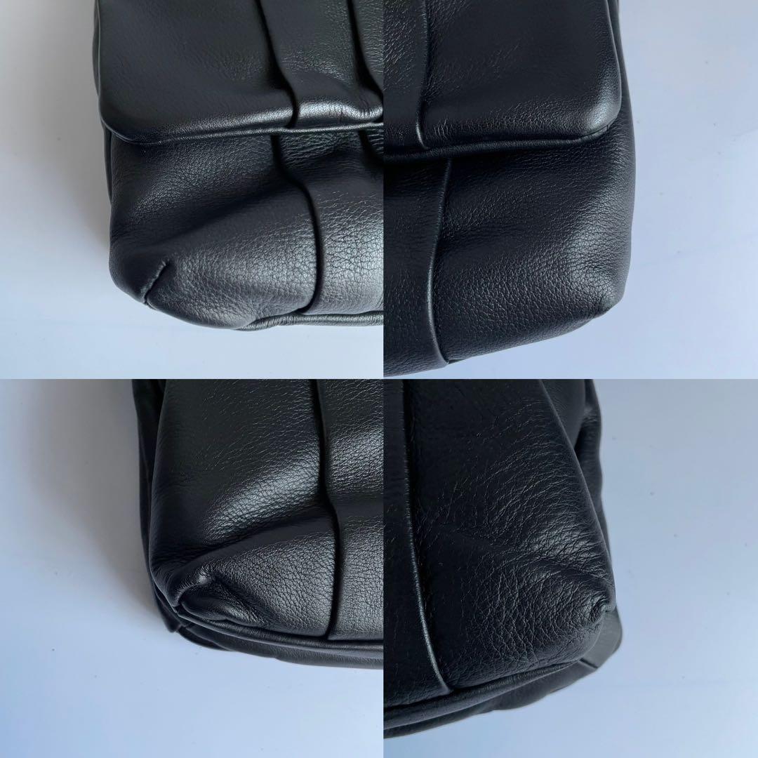 ✨️未使用級✨️ ANYAHINDMARCH チェーン ハンドバッグ 黒色 レザー