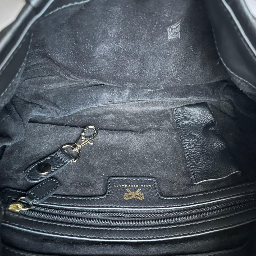 ✨️未使用級✨️ ANYAHINDMARCH チェーン ハンドバッグ 黒色 レザー