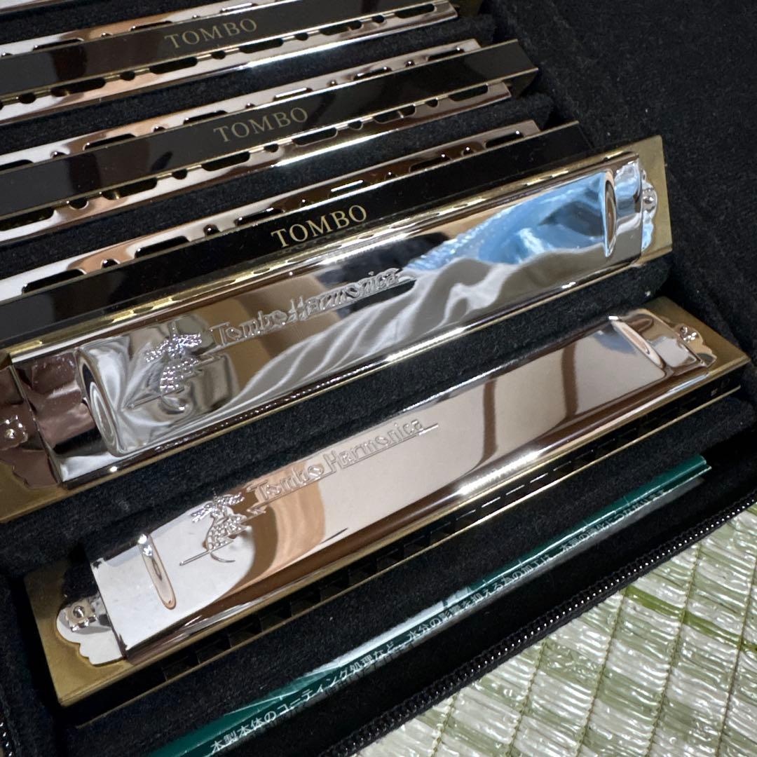 トンボ　プレミアム　21 7本セット　ハーモニカ　楽器