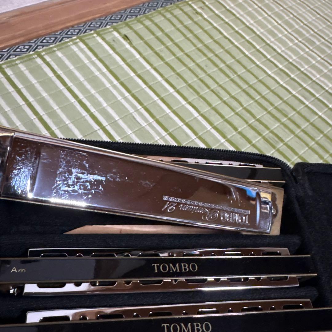 トンボ　プレミアム　21 7本セット　ハーモニカ　楽器