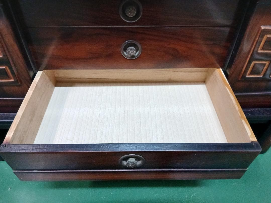 食器棚 和箪笥 レトロ アンティーク 古家具 茶箪笥