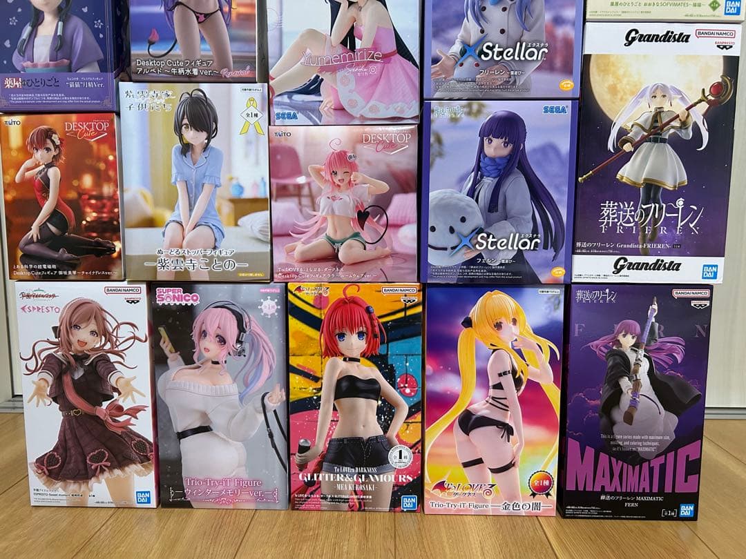 美少女プライズフィギュア　18種　まとめ売り