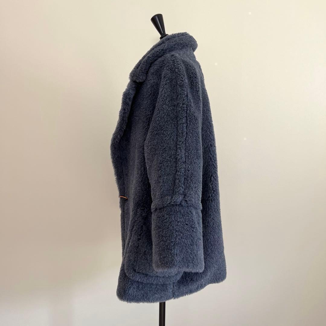 新型最新作❗️ベアビッグポケットコート　ネイビー