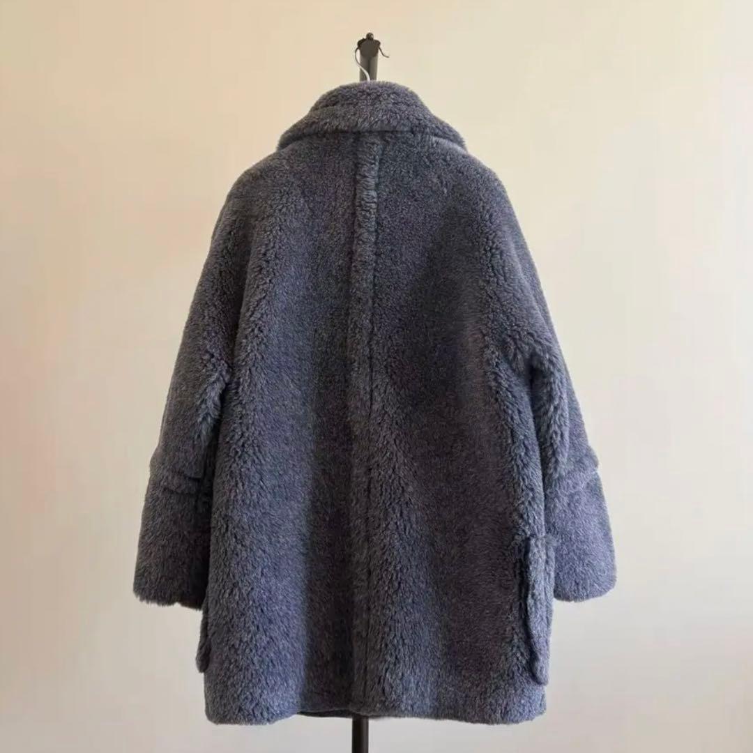 新型最新作❗️ベアビッグポケットコート　ネイビー