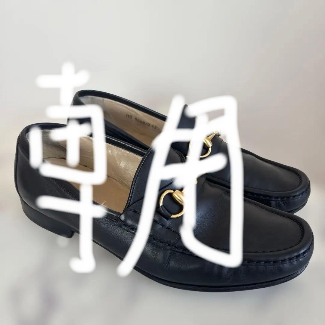 GUCCI ホースビット　レザー ローファー グッチ　シューズ　スニーカー