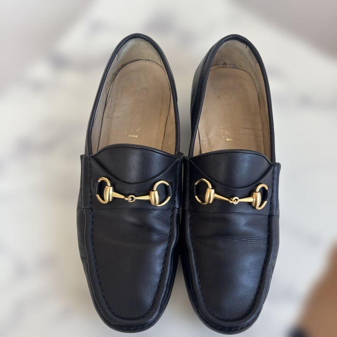 GUCCI ホースビット　レザー ローファー グッチ　シューズ　スニーカー