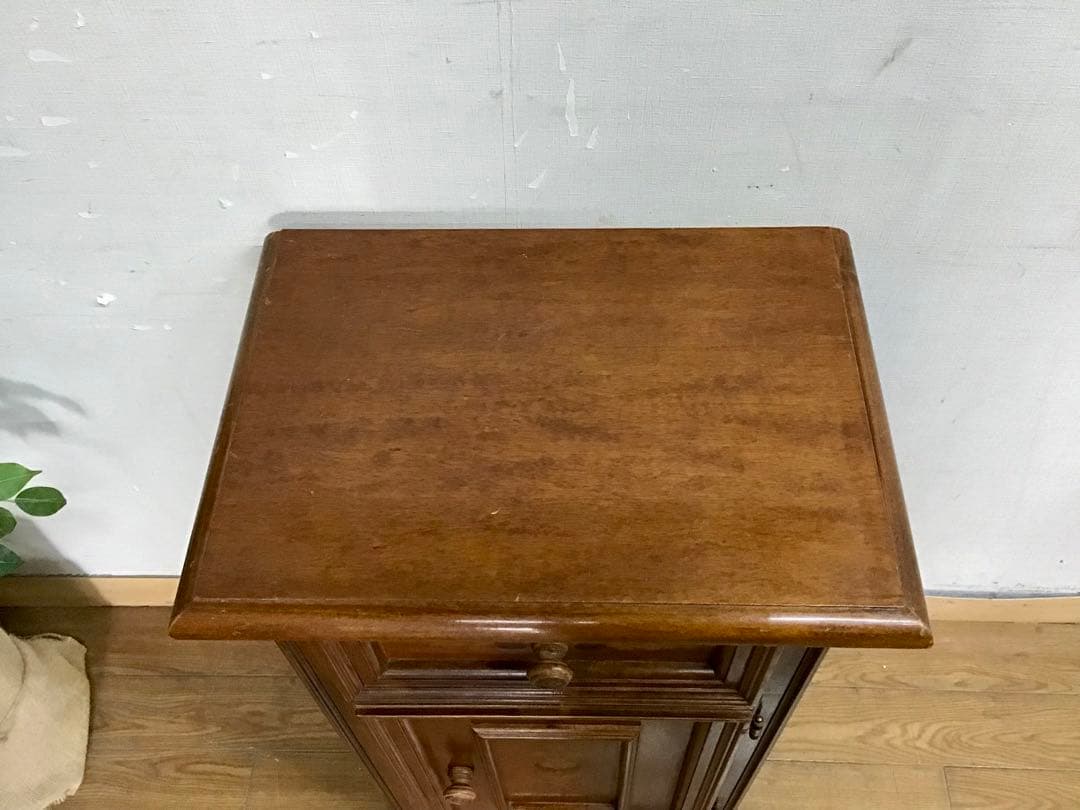 管364☆イタリア製☆象嵌細工☆アンティーク☆電話台☆花台☆チェスト