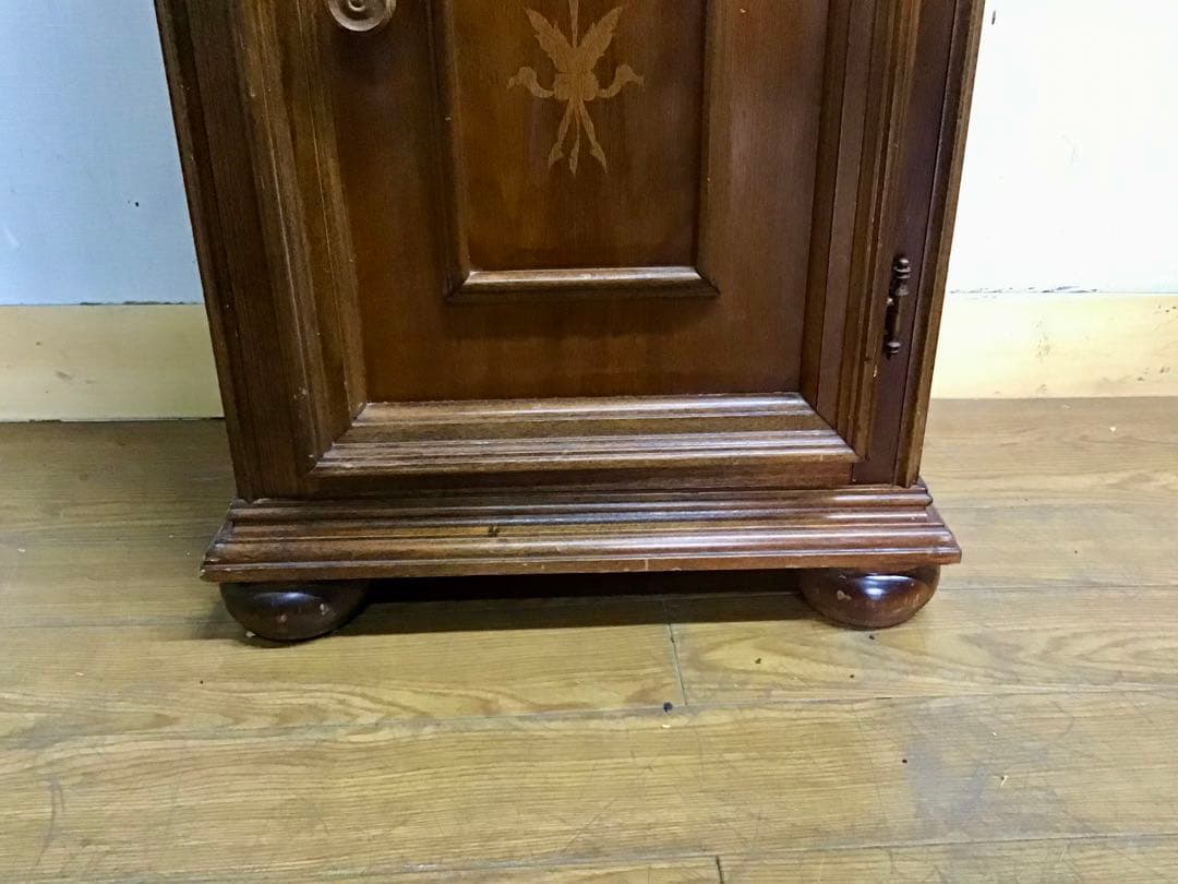 管364☆イタリア製☆象嵌細工☆アンティーク☆電話台☆花台☆チェスト