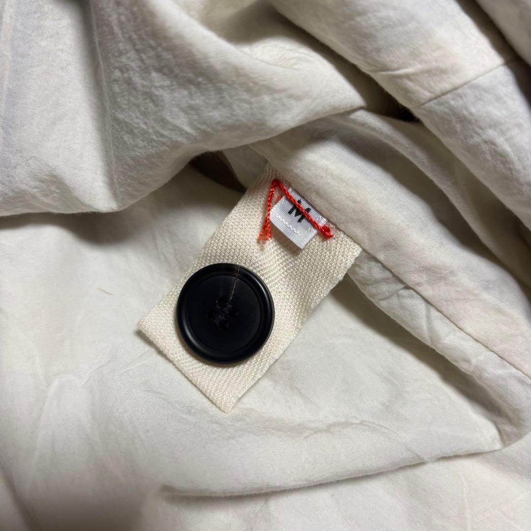 【美品】CASEY CASEY ウールシャツジャケット　カバーオール　M