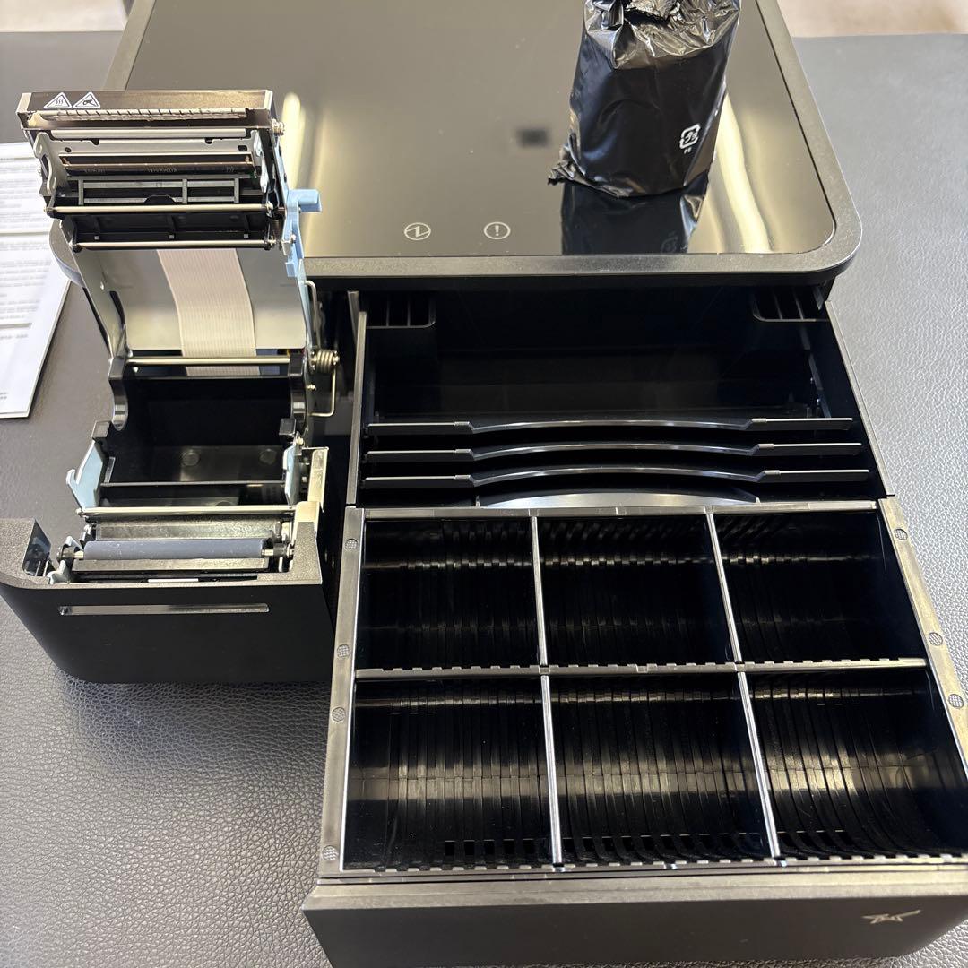 キャッシュドロア内蔵mPOP10ci 【有線モデル】レシートプリンターオマケ付き