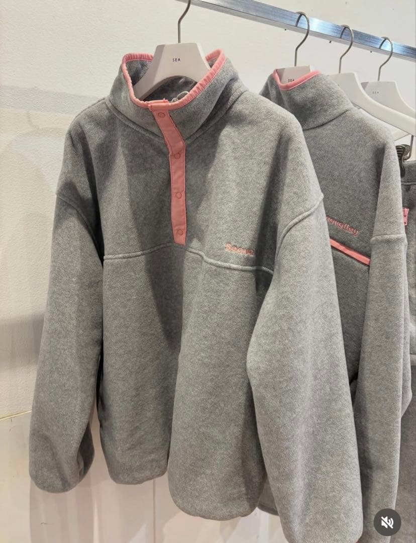 SEA フリースプルオーバー