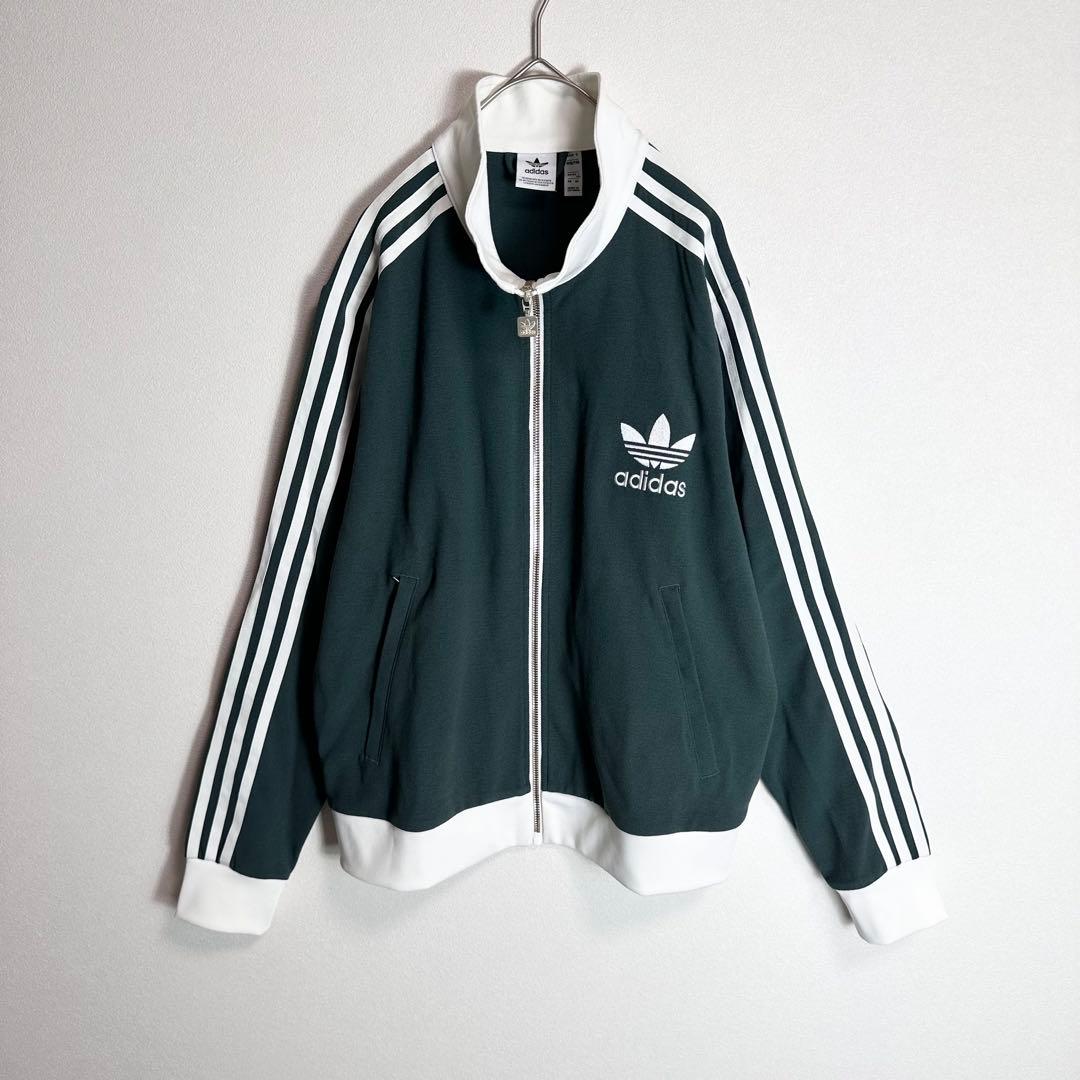 アディダス　ジャージ　ベッケンバウアー　大きいサイズ　バイカラー　y2k 2XL