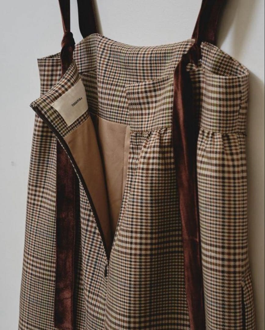 TODAYFUL トゥデイフル Check Wide Combinaison